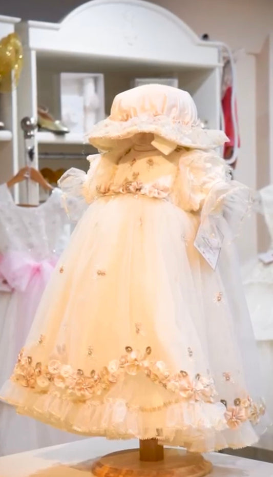 Ropòn Florencia  Ivory de niña desmontable